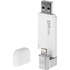USB Flash накопитель 64GB DM AIPLAY для Apple iPhone\iPad\iPod Touch с разъемом Lightning MFI белый