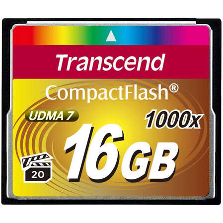 16Gb Compact Flash Transcend 1000x (TS16GCF1000)