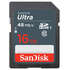 SecureDigital 16Gb Sandisk Ultra SDHC class 10 UHS-I (SDSDUNB-016G-GN3IN)