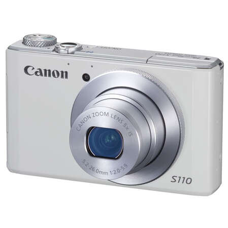 Компактная фотокамера Canon PowerShot S110 white