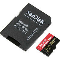 Карта памяти Micro SecureDigital 32Gb SanDisk Extreme Pro microSDHC class 10 UHS-1 U3 V30 (SDSQXCG-032G-GN6MA) + адаптер