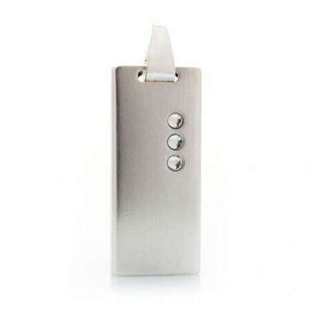 USB Flash накопитель 4GB Zana Design Crystal 3 (ZSV-CR-4GB) Silver