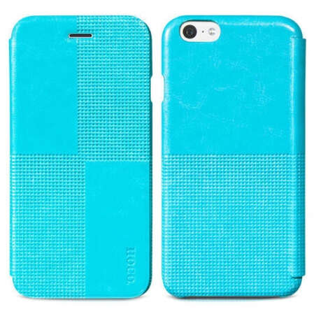 Чехол для iPhone 6 / iPhone 6s Hoco Crystal Fashion Folder Blue