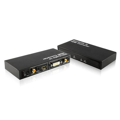 Конвертер DVI + Audio - HDMI Greenconnect (GC-DVI2HD)