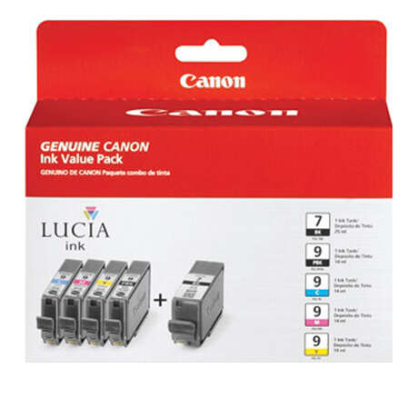 Набор картриджей Canon PGI-9 MBK/PC/PM/R/G MultiPack для Pixma Pro9500