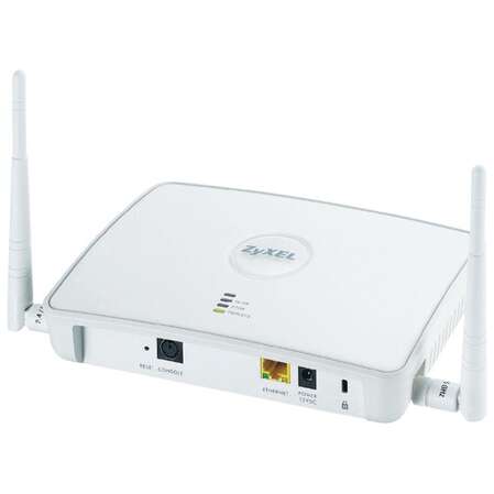 Точка доступа Zyxel NWA3160-N, 80211n, 2,4ГГц и 5ГГц, 600 (300+300) Мбит/с, 1xGbLAN PoE, 