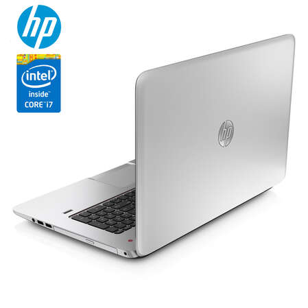 Ноутбук HP Envy 17-j100sr F0G30EA Core i7-4702MQ/8Gb/1Tb/NV GT750 2Gb/17.3" Touch/WiDi/WiFi/BT/cam/Win8 natural silver 