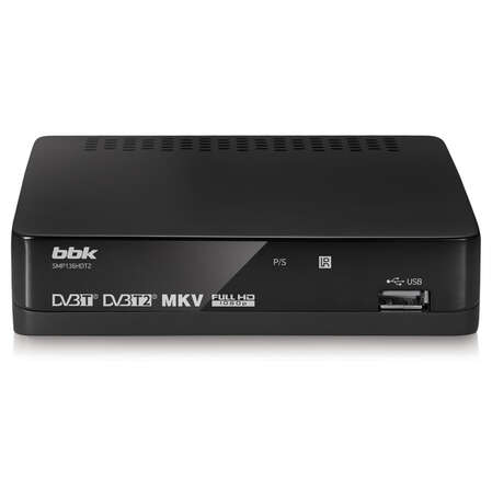 Ресивер BBK SMP136HDT2 темно-серый DVB-T2
