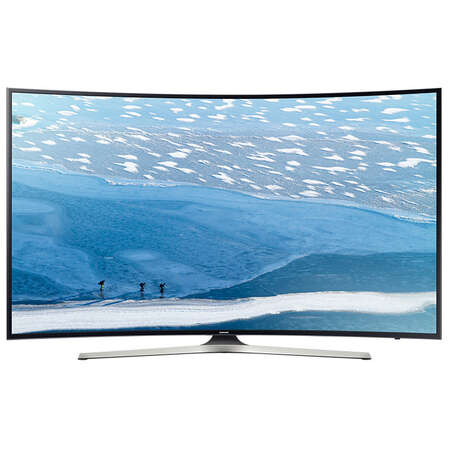 Телевизор 40" Samsung UE40KU6300UX (4K UHD 3840x2160, Smart TV, изогнутый экран, USB, HDMI, Wi-Fi) черный/серый