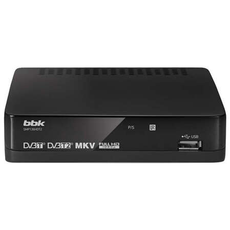 Ресивер BBK SMP136HDT2 черный DVB-T2