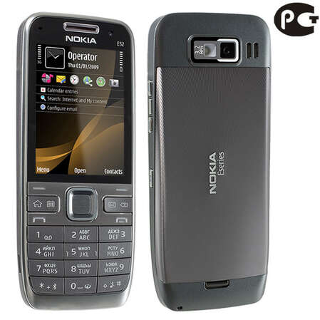 Смартфон Nokia E52 Navi metal