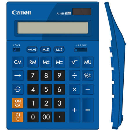 Калькулятор Canon AS-888 blue