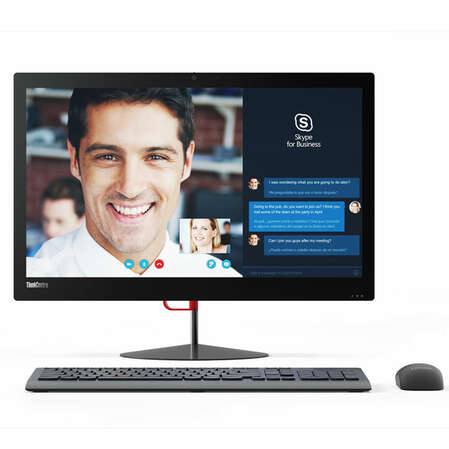 Моноблок Lenovo ThinkCentre X1 24" FullHD Core i5 6200U/8Gb/1Tb+8gb SSD/Kb+m/Win10