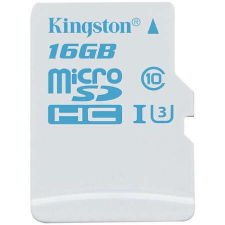 Micro SecureDigital 16Gb Kingston SDHC UHS-1 U3 class 10 (SDCAC/16GB)