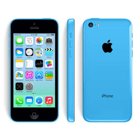 Смартфон Apple iPhone 5c 8GB Blue (MG902RU/A) LTE