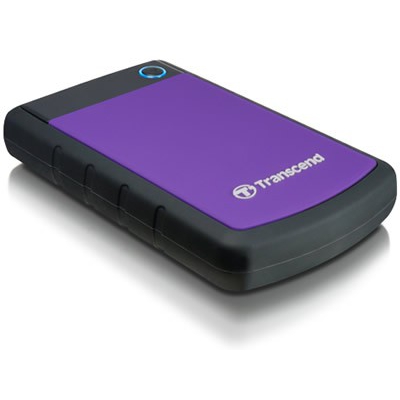 Внешний жесткий диск 2.5" 1Tb Transcend TS1TSJ25H3P USB3.0 5400rpm Черно-фиолетовый