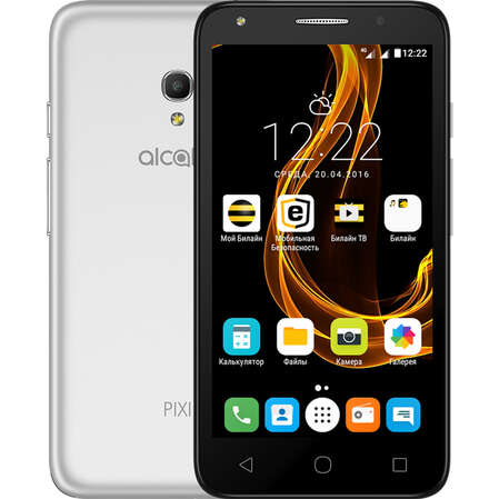 Смартфон Alcatel One Touch 5045D Pixi 4 (5) Black/Silver