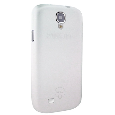 Чехол для Samsung Galaxy S4 i9500/i9505 Ozaki O!Coat-0.4 Jelly 0,4мм белый OC701TR