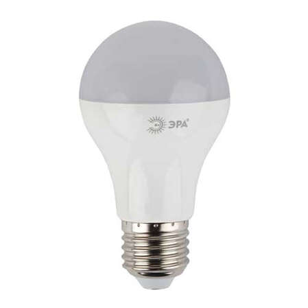 Светодиодная лампа LED лампа ЭРА A60 E27 10W, 220V (A60-10w-827-E27) желтый свет