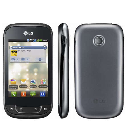 Смартфон LG P698 Optimus Link Dual Sim Black