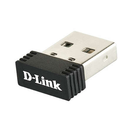 Сетевая карта D-Link DWA-121, 802.11n, 150Мбит/с, 2,4ГГц, USB2.0