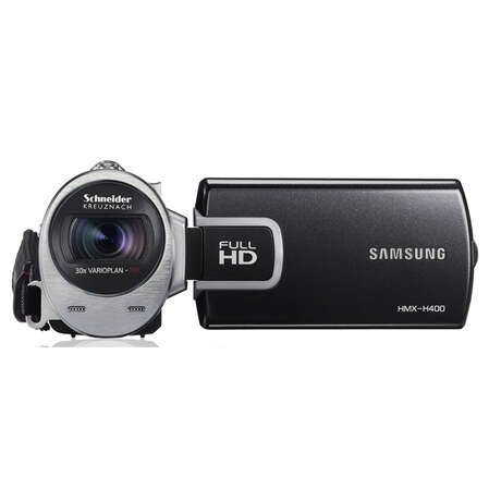 Samsung HMX-H400 black 1cmos 30x IS opt+el , 3" Touch LCD 1080i SDHC