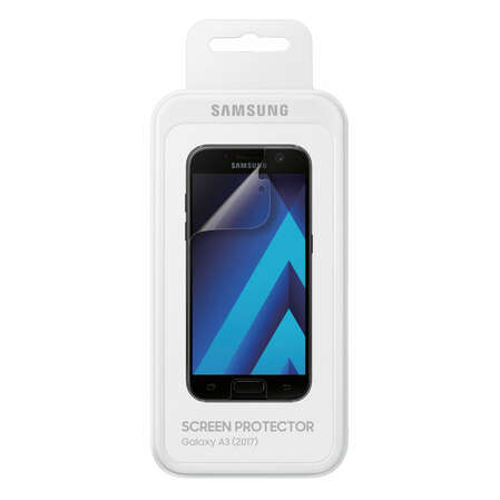 Защитная плёнка для Samsung Galaxy A3 (2017) SM-A320F прозрачная, 2 шт в комплекте, Samsung