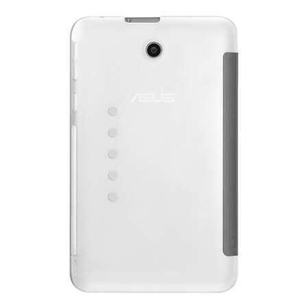 Чехол для Asus MeMO Pad 7 ME176C\ME176CX, Asus Magsmart, эко кожа, серебристый с серым