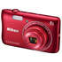 Компактная фотокамера Nikon Coolpix S3700 красный
