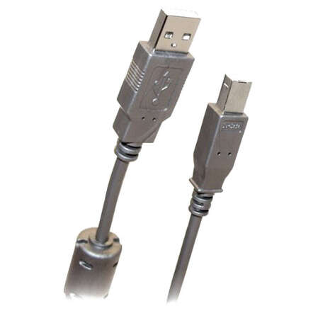 Кабель USB2.0 тип А(m)-B(m) 1.8м Belsis (BGL1190) (Gold Series) ферритовые фильтры