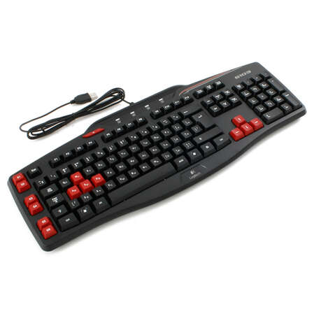 Клавиатура Logitech G103 Gaming Keyboard G-package Black USB 920-005059