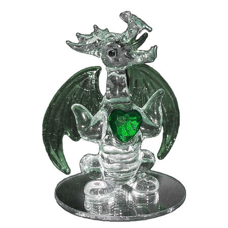 Сувенир "Дракончик" DG01, зеленый