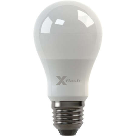 Светодиодная лампа LED лампа X-flash Globe A55 E27 6W 220V желтый свет