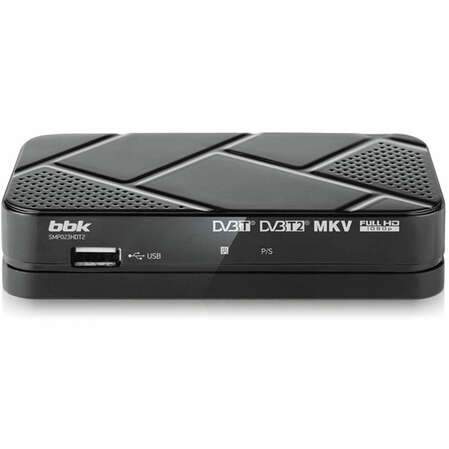 Ресивер BBK SMP023HDT2 темно-серый DVB-T2