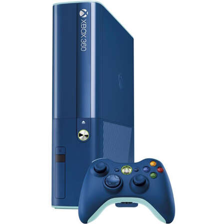 Игровая приставка Microsoft Xbox 360 E 500GB Синяя + игра MAX + игра Toy soldiers