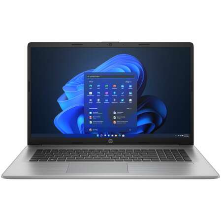 Ноутбук HP 470 G9 Core i7 1255U/8Gb/512Gb SSD/NV MX550 2Gb/17.3" FullHD/DOS Asteroid Silver
