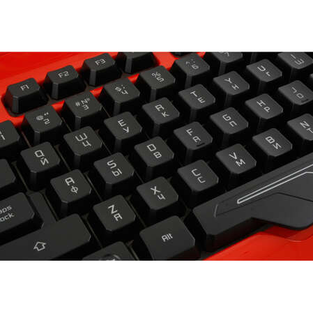 Клавиатура Mad Catz S.T.R.I.K.E.3 Gaming Keyboard Red USB