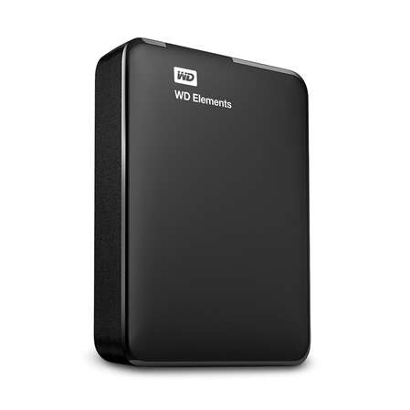Внешний жесткий диск 2.5" 3000Gb WD Elements Portable WDBU6Y0030BBK-EESN USB3.0 Черный