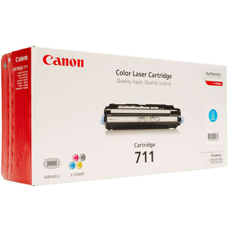 Картридж Canon 711 Cyan для LBP5300/5360 (6000стр)