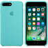 Чехол для Apple iPhone 7 Plus Silicone Case Sea Blue  