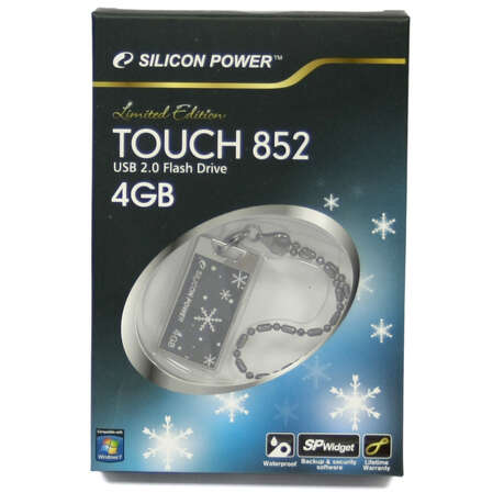 USB Flash накопитель 4GB Silicon Power Touch 852 X-mas (SP004GBUF2852V1K)