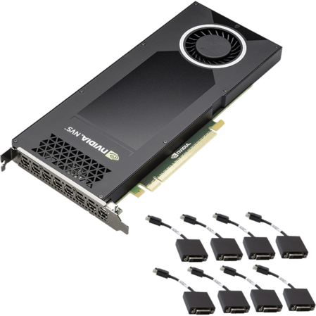 Видеокарта PNY NVIDIA NVS 810 4096Mb (VCNVS810DVI-PB) 8096Mb 8xminiDP, PCIEx16