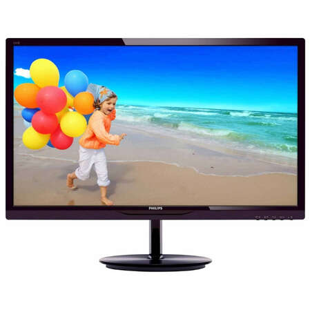 Монитор 24" Philips 244E5QHAD AH-IPS LED 1920x1080 5ms VGA HDMI