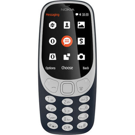 Мобильный телефон Nokia 3310 Dual Sim (ТА-1030) Blue