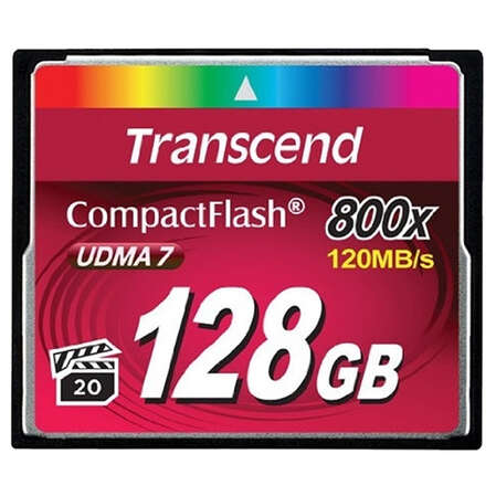 128Gb Compact Flash Transcend 800x (TS128GCF800)