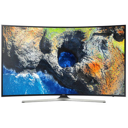 Телевизор 49" Samsung UE49MU6300UX (4K UHD 3840x2160, Smart TV, изогнутый экран, USB, HDMI, Bluetooth, Wi-Fi) черный/серый