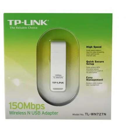 Сетевая карта TP-LINK TL-WN727N 802.11n Wireless USB Adapter