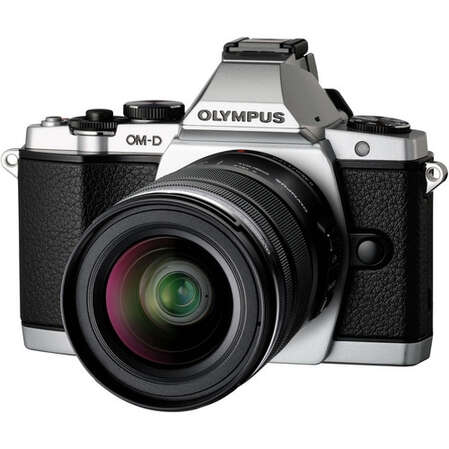 Зеркальная фотокамера Olympus OM-D E-M5 Kit 12-50 silver