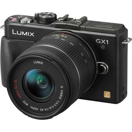 Компактная фотокамера Panasonic Lumix DMC-GX1 14-42 black