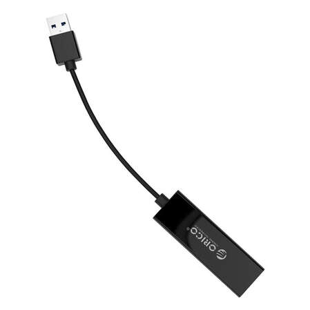 Сетевая карта Orico UTJ-U2 USB2.0 - RJ45 (100Mb) черный